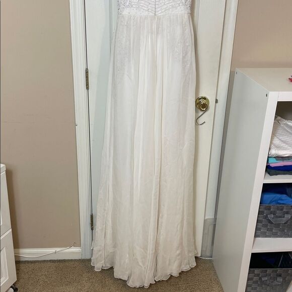 Zuhair Murad White Maxi Dress NWOT - Picture 7 of 11